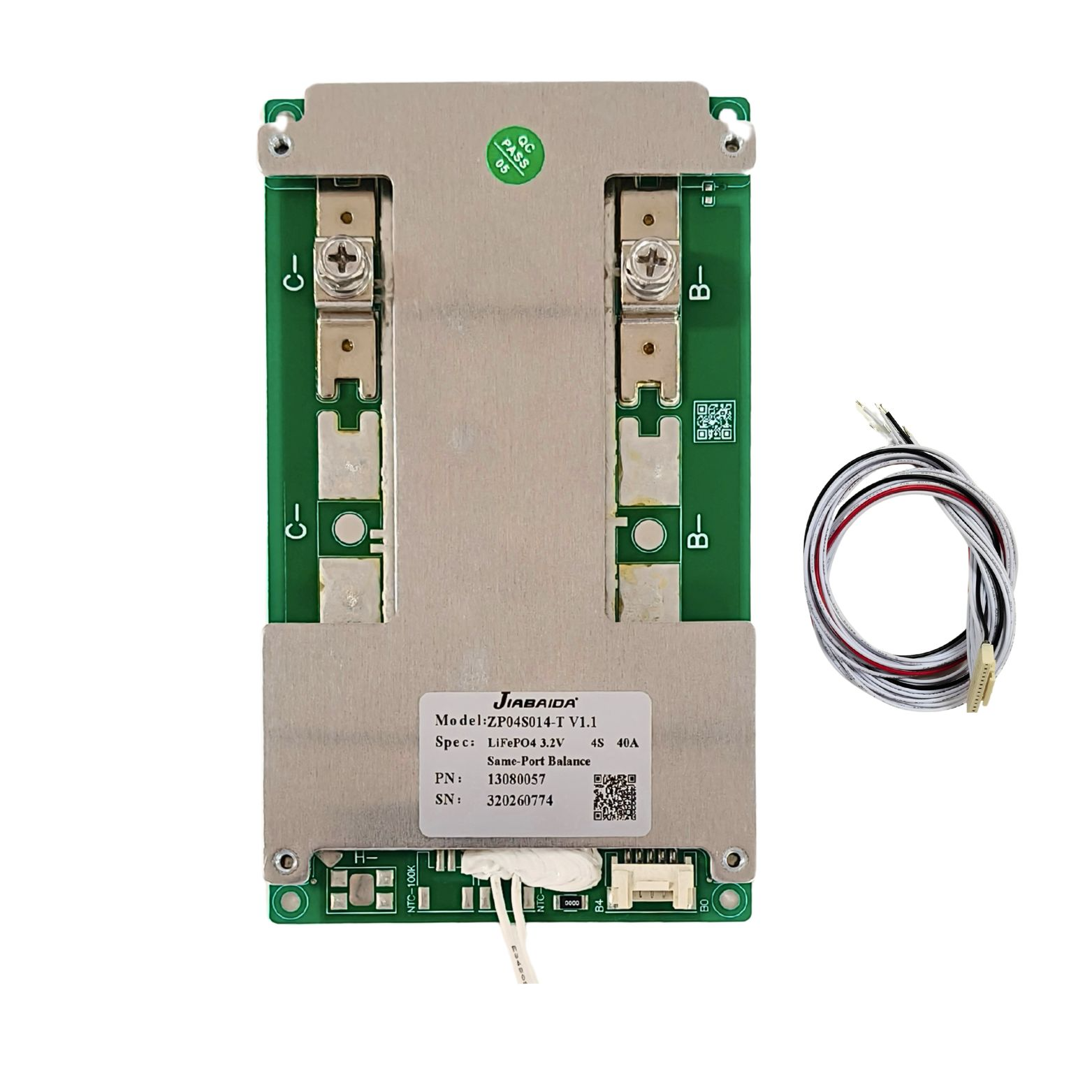 JBD BMS LFP 4S 40A ZP04S014
